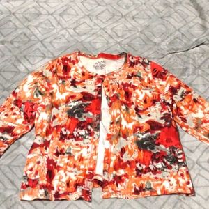 Hannah XL abstract cardigan